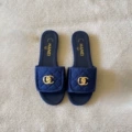 Dark blue denim