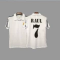 2001-02 UEFA Champions League Winner Real Madrid Home with #7 Raul + Patch