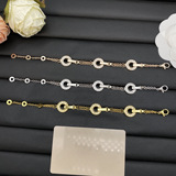 Трансграничный европейский и американский модный темперамент Baojia с бриллиантами, высококачественный браслет-амулет BV letter seiko, ювелирные изделия для женщин