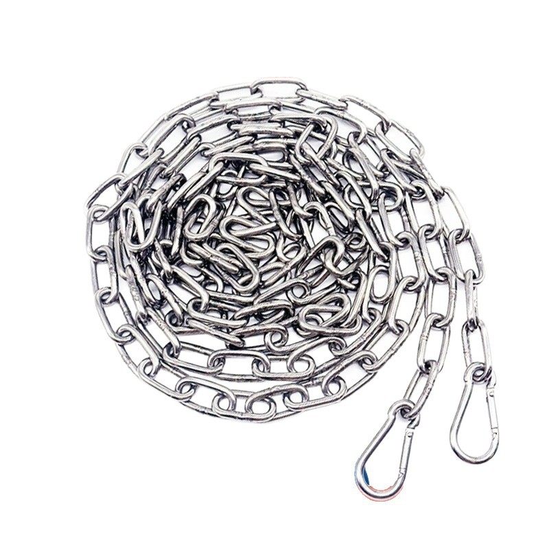304 Stainless Steel Clothesline Chain for Outdoor Drying of Quilts and Clothes, Balcony Rope, Iron Chain, Steel Wire Rope