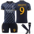24 Real Madrid Away #9 + Socks (Mbappe)