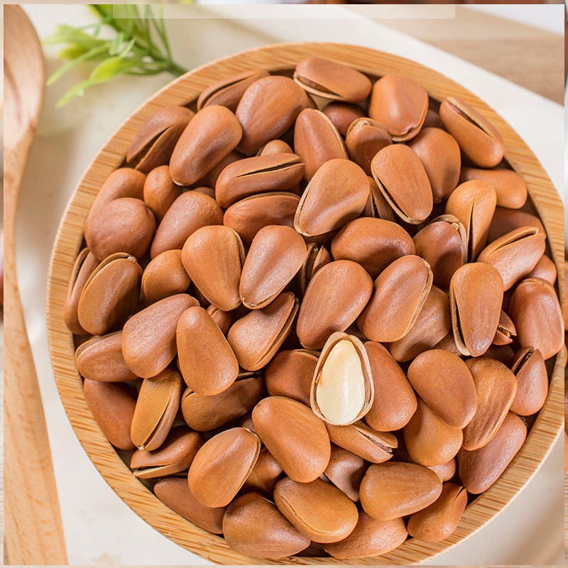 Open pine nuts 100g packed with large pine nuts pregnant women children leisure snacks fried manufacturers supply