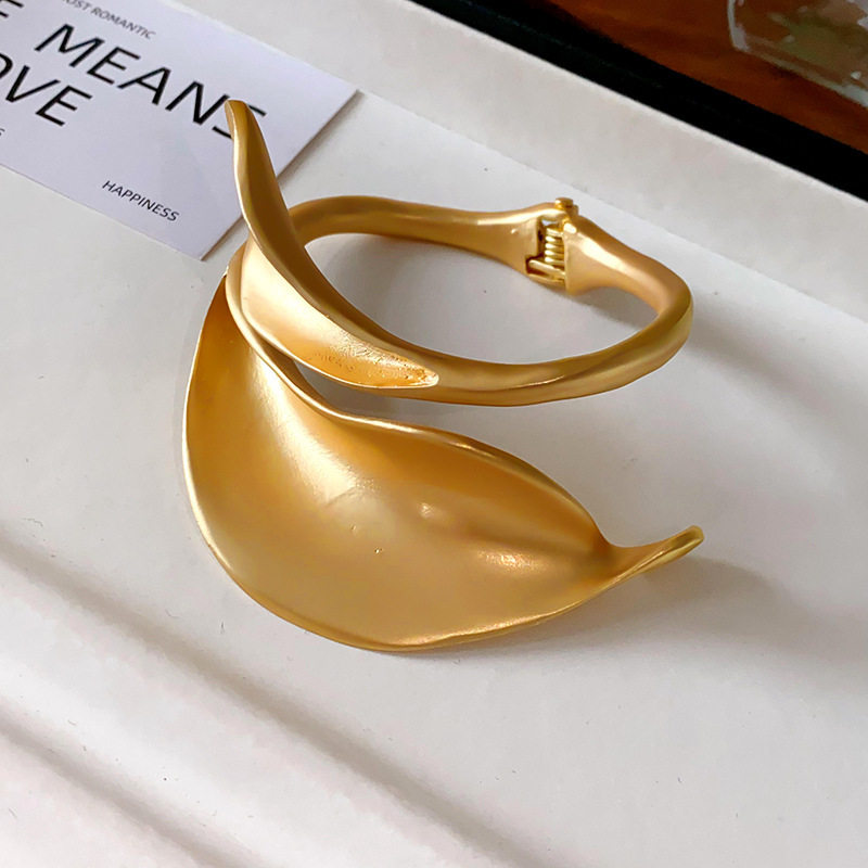 欧美跨境简约时尚手镯臂环小众冷淡风气质手环高级感百搭手饰批发