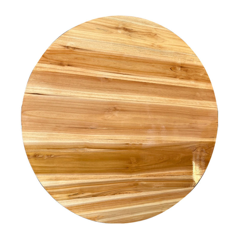 厂家直销杉木圆桌大排档饭店流水席桌面酒店家用圆桌大圆桌批发