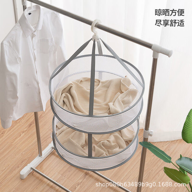 Clothes Drying Net for Socks, Foldable Mesh Bag for Home Use, Clothes, Underwear, and Sweater Drying Rack
