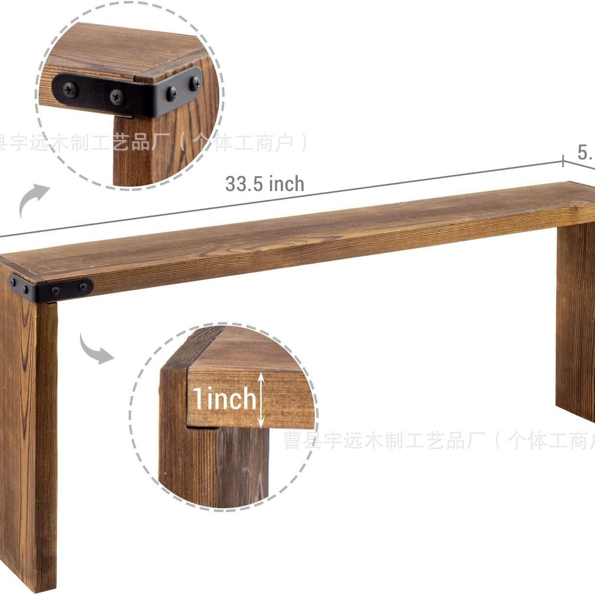 Wooden Kitchen Storage Rack Oven Stove Organizer Rack Seasoning Holder Vertical Solid Wood Storage Rack Kitchen Storage