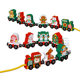 Magnetic digital train children's educational toy building blocks baby boys and girls New Year Christmas birthday gift