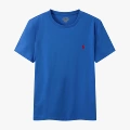 Royal Blue T-Shirt with Red Logo