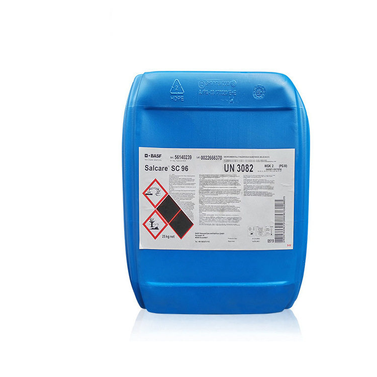 Basf Salcare Sc96 Thickening Emulsifier Polyquaternium-37 Thickener Non-Ionic Water-Soluble