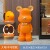 Копилка-копилка Violent bear 70 см [оранжевая только внутри, но не снаружи] Очень большой посадочный размер