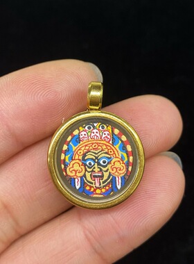 手绘唐卡西藏男女拉萨直发