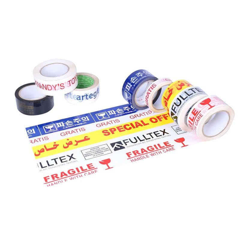 Taobao Tape Custom Printing Color Printing Express Logistics Delivery Multi-Color Optional Warning Sealing Tape