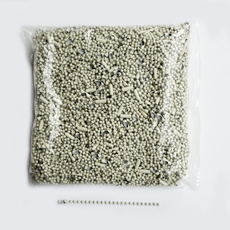 珠链现货批发彩色烤漆波珠链圆珠链diy饰品配件挂链链条吊牌链子
