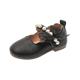Korean Style Girls Princess Shoes 2024 Spring & Fall New Baby Soft Sole Shoes Children's Pearl Performance Shoes Beanie Shoes Trbottomy