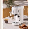 Coffee machine espresso coffee machine visual fully semi-automatic household milk bubble machine small grinder electric 110V US gauge