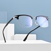 Jp Eyebrows-Physical Store Glasses Tr Alloy Glasses Frame Women's Glasses Frame Men's Myopia with Prescription Frame Wholesale