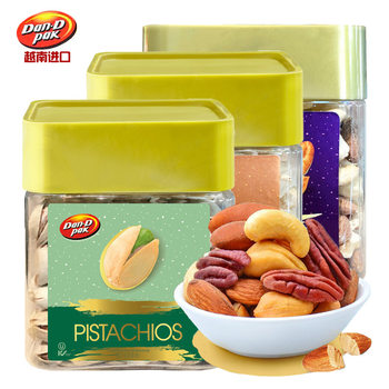 Vietnam Imported Dandi Original Mixed Nuts 250g Salted Canned Cashew Almonds Brazil Nuts Walnuts