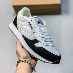 Putian Shoes Reebok Classic Leather Running Shoes Men's Autumn and Winter Casual Running Shoes Women's Commuter Sports Trendy Shoes