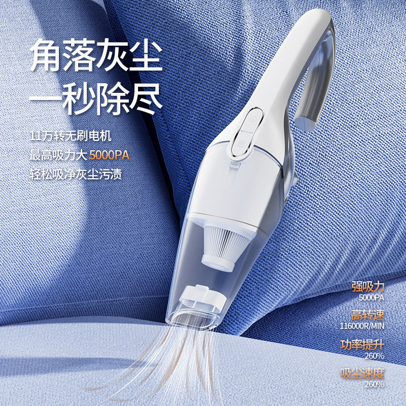 Cross-Border Car Vacuum Cleaner High-Power Vacuum Cleaner Handheld Portable Car Vacuum Cleaner Wireless Car Vacuum Cleaner