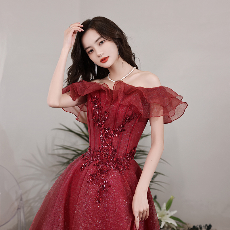 (Mới) Mã K0129 Giá 1390K: Váy Đầm Liền Thân Dự Tiệc Nữ Xutyy Dùng Trong Lễ Cưới Thời Trang Nữ Ngày Cưới Chất Liệu G04 Sản Phẩm Mới, (Miễn Phí Vận Chuyển Toàn Quốc).