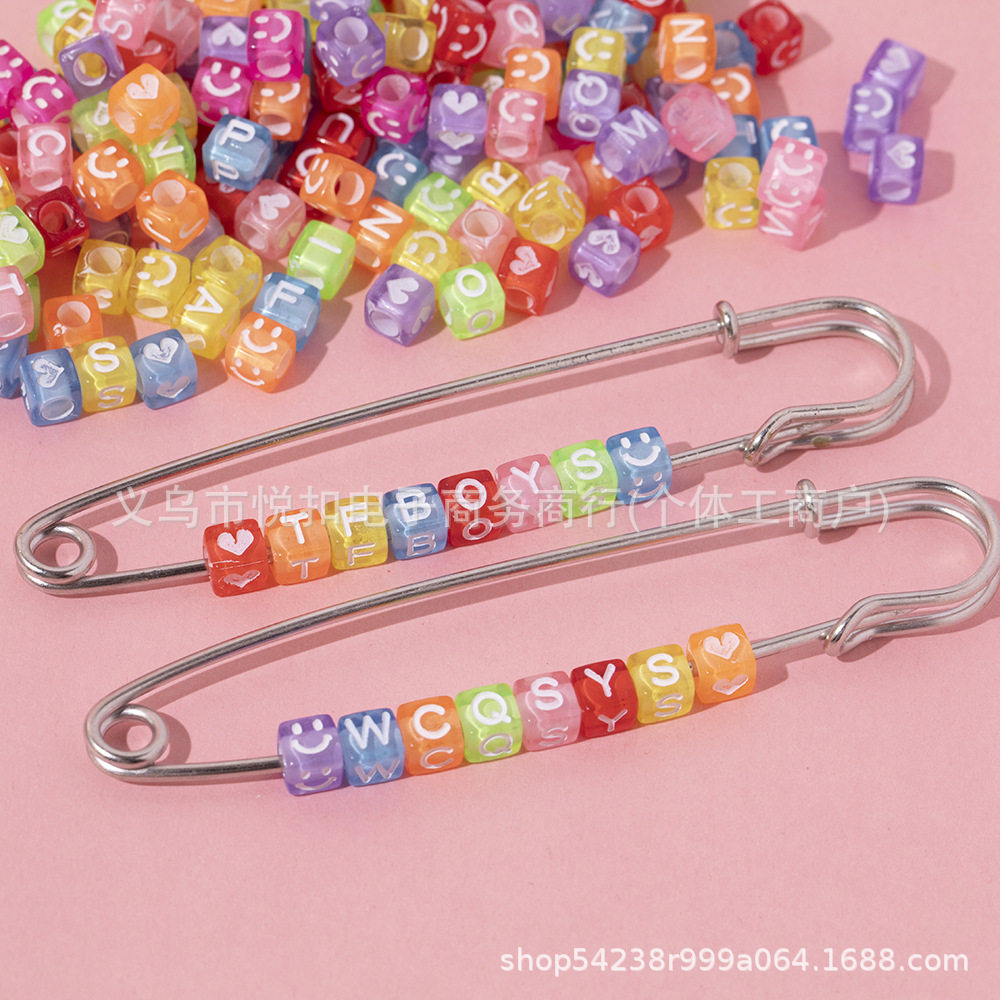 6×6 Transparent Cube Beads