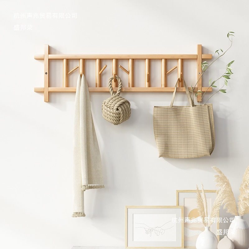 Creative Wall-Mounted Coat Rack for Home Use, Indoor Hook Behind Door, Fitting Room Clothes Rack Wall Hanging