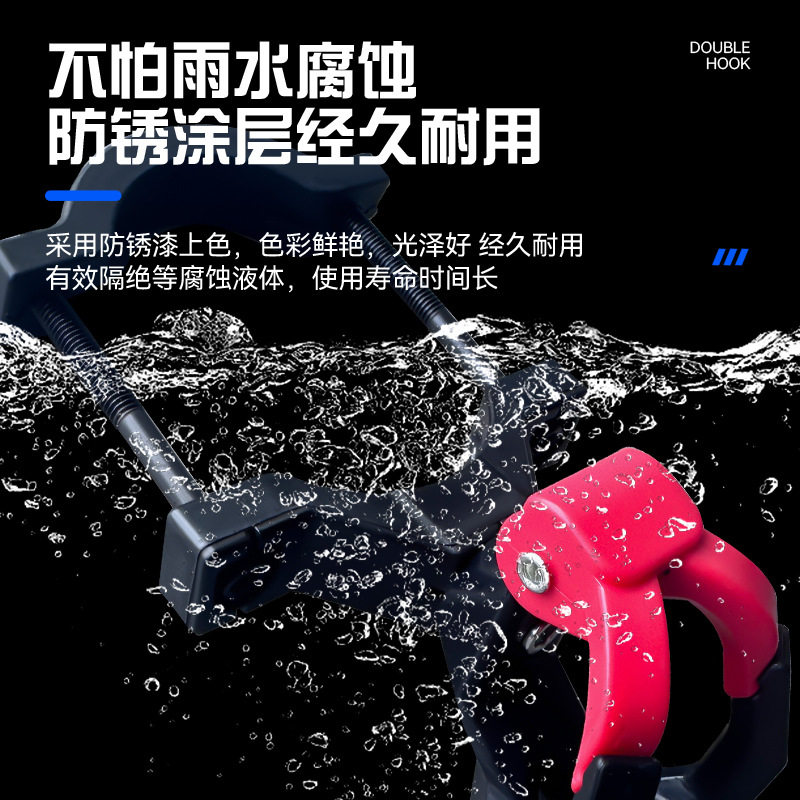 Electric Motorcycle Helmet Anti-Theft Lock Fixed Safety Helmet Universal Battery Car Accessories Hat Hook Foldable Hook