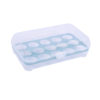 New refrigerator egg storage PP box 15 plastic box PP box transparent fresh transparent egg rack kitchen storage