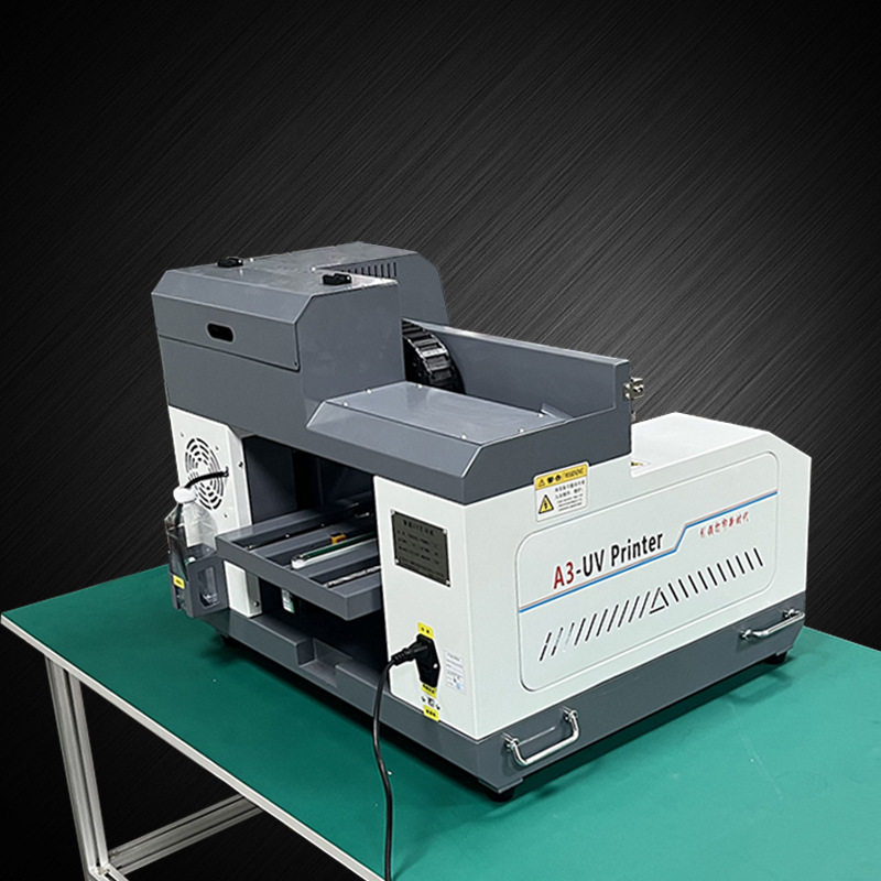 small flatbed uv printer a3 phone case acrylic pvc business card advertising metal painting machine trademark label