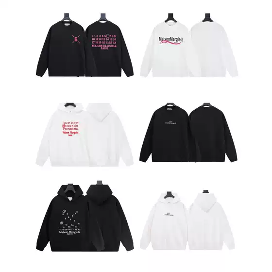 Cross-Border Trendy Brand Maison Margiela Mm6 Round Neck Long-Sleeve T-Shirt Unisex In-Stock Dropshipping