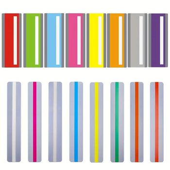 Amazon Guided Reading Aid Pet Plastic Bookmark Highlight Strip Student Reading Disorder Colorful Transparent Bookmark