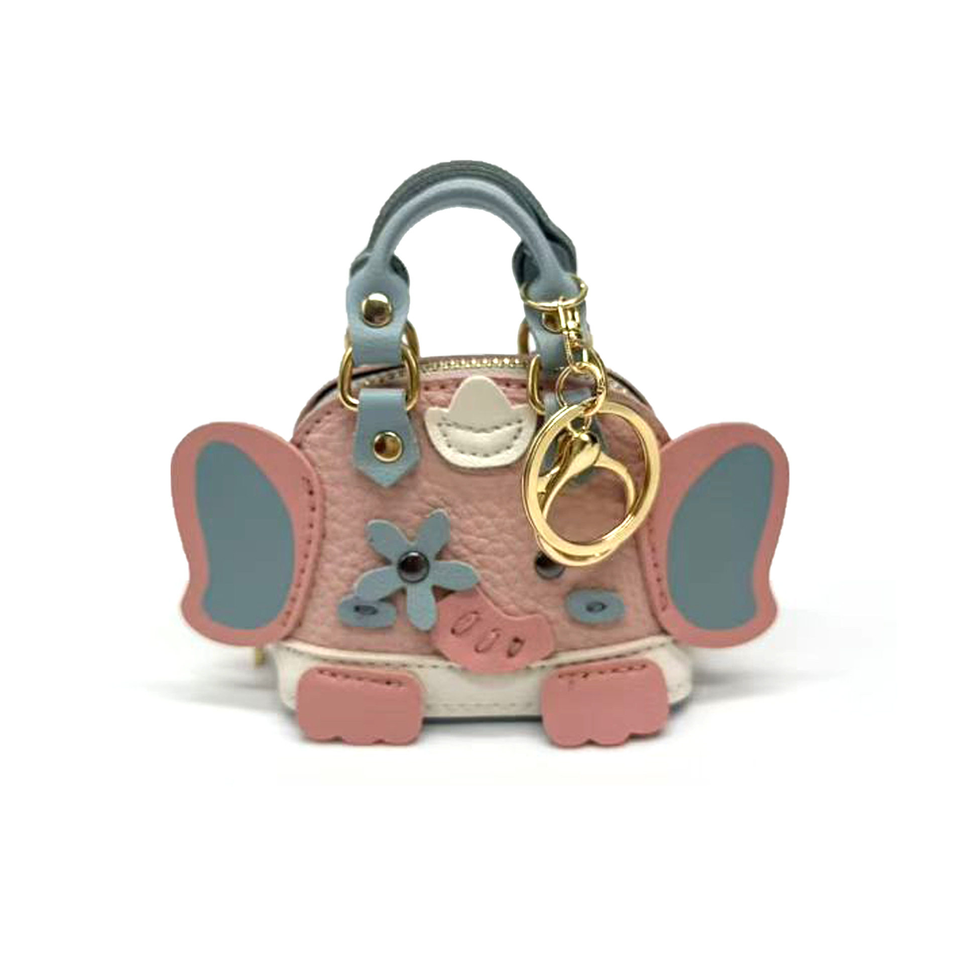 Mini Bag Creative Pattern Coin Purse Lychee Coin Genuine Leather Women's Wallet New Card Holder Cosmetics Bag Short Zipper