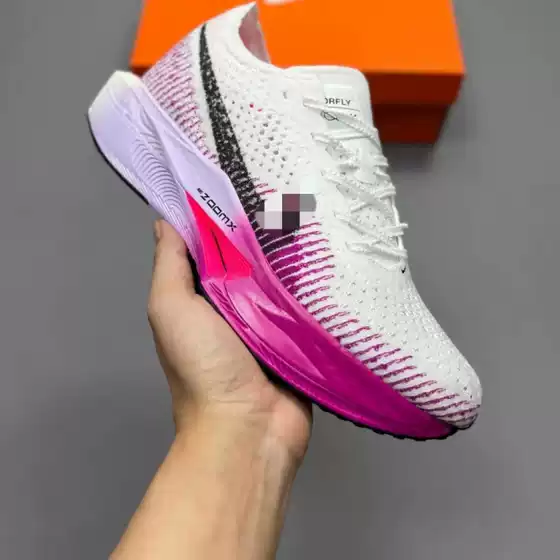 Putian Pure Original High Version Fly3 Fiber Carbon Plate Foam Non-Slip Cushioning Wear-Resistant Breathable Marathon Running Shoes