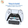 PS5 handle Bluetooth wireless keyboard PS5 Bluetooth external keyboard chat voice Bluetooth keyboard JYS-P5121