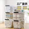 Children's Clothes Storage Box Toy Storage Box Living Room Household Car Trunk Thickened Large Transparent Storage Box