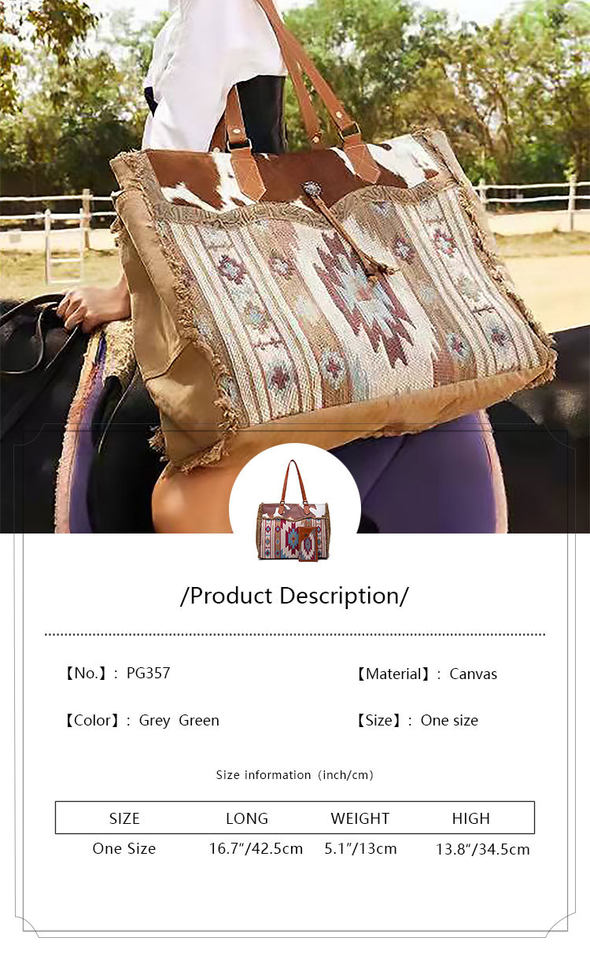 Túi Tote Nữ Vải Canvas Cotton Họa Tiết Bohemian Vintage Đeo Vai, Đeo Chéo, Xách Tay Màu Nâu, Xanh, Đỏ, Be chi tiết 30