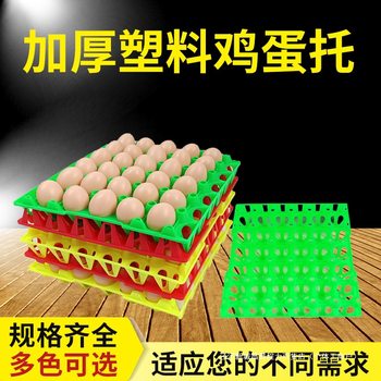 Plastic Egg Tray 30 Pieces Transportation Turnover Tray Shock-Proof High Temperature Thickeneded Egg Tray Egg Tray Egg Rack
