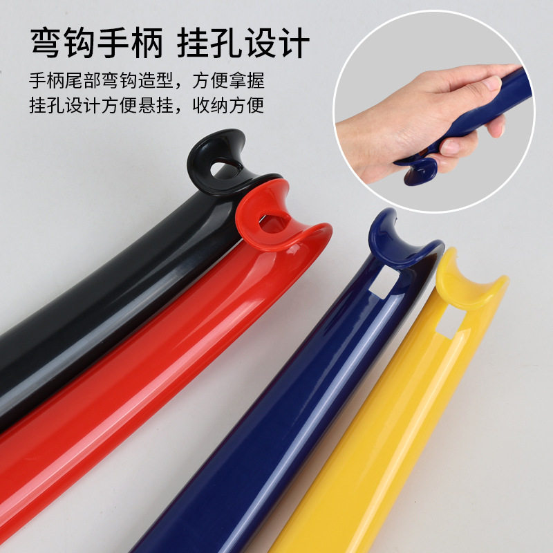 Histotree Plastic Shoehorn Long Shoe Lifter Extra-Long for Pregnant Women Lazy People No Need to Bend over Hotel Shoehorn Wholesale