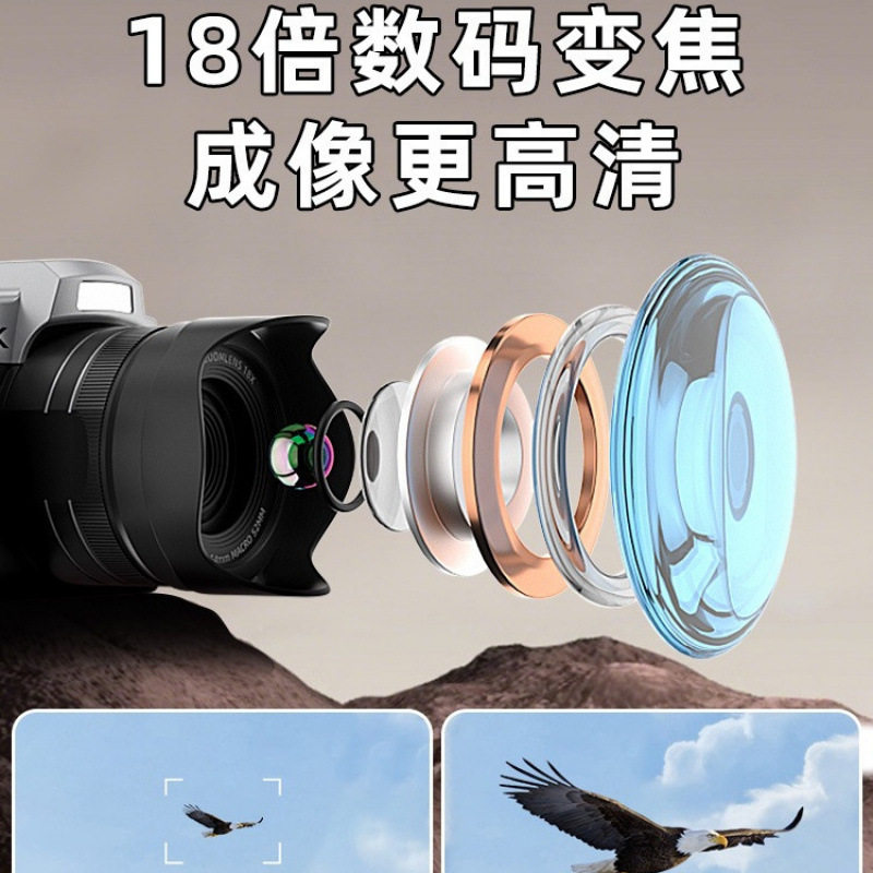 Double Eleven Special Micro Slr Ccd Digital Camera Professional Photography Hd Travel Student Entry Polaroid