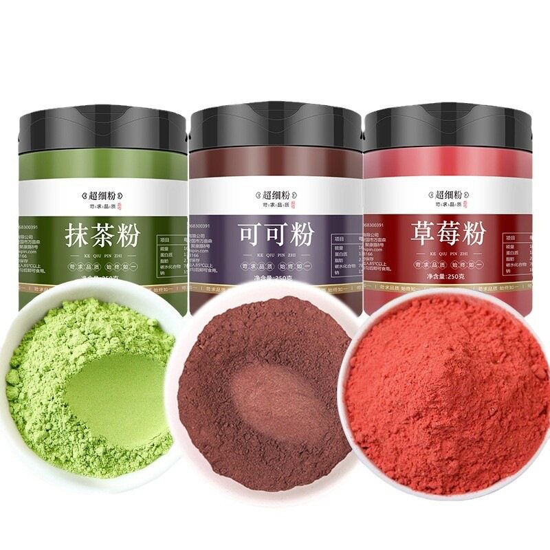 Cocoa Powder, Matcha Powder, Strawberry Baked Cake, Milk Tea Shop, Low Moisture-Proof Fat, Raw Sugar-Free Chocolate