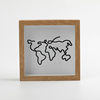 Time Fragments Ticket Stub Storage Photo Frame Concert Ticket Travel Map Ticket Ticket Wall Hanging Valley Photo Frame