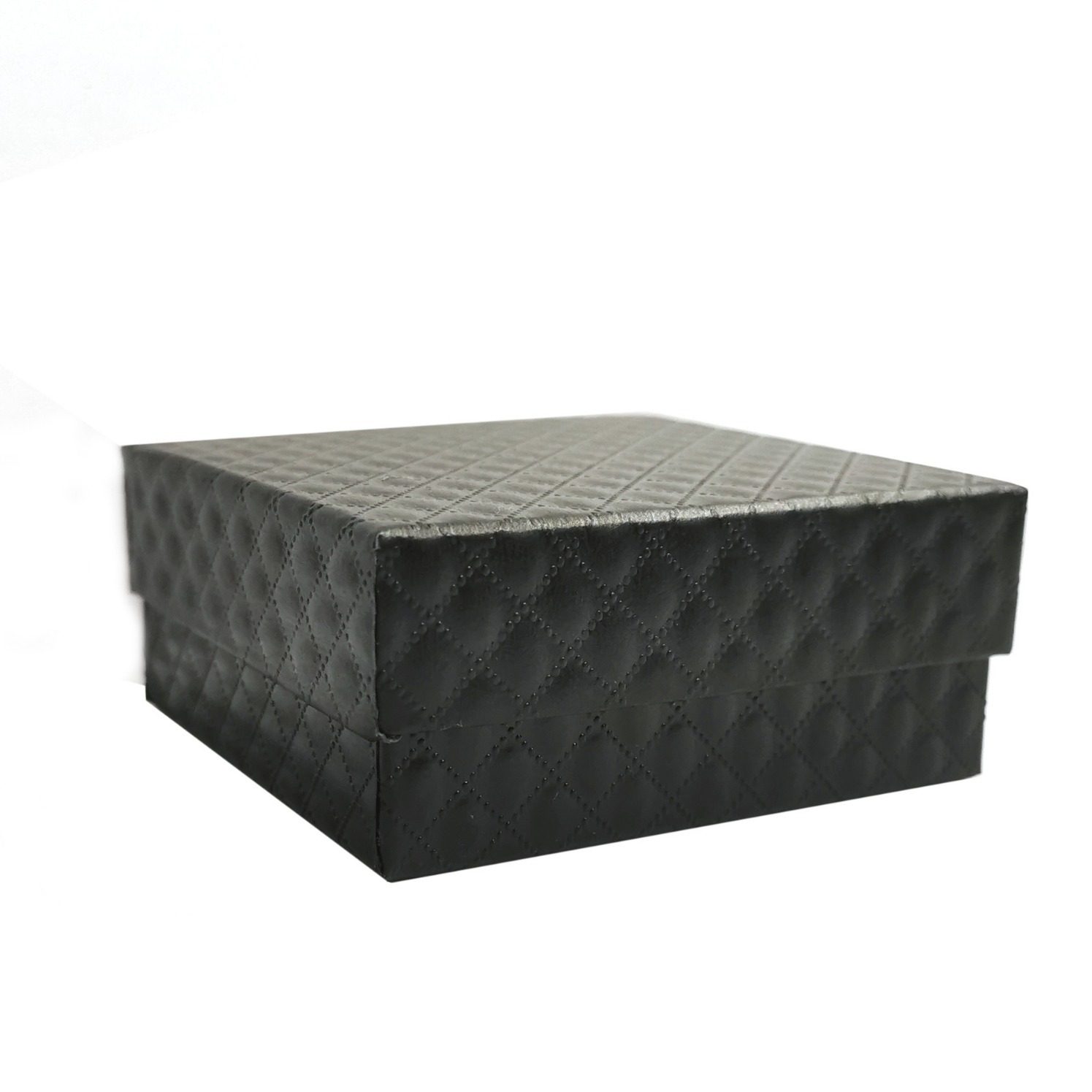 Manufacturer Promotion Spot Diamond Pattern Ring Necklace Earrings Earrings Box Jewelry Box Gift Jewelry Packaging Box