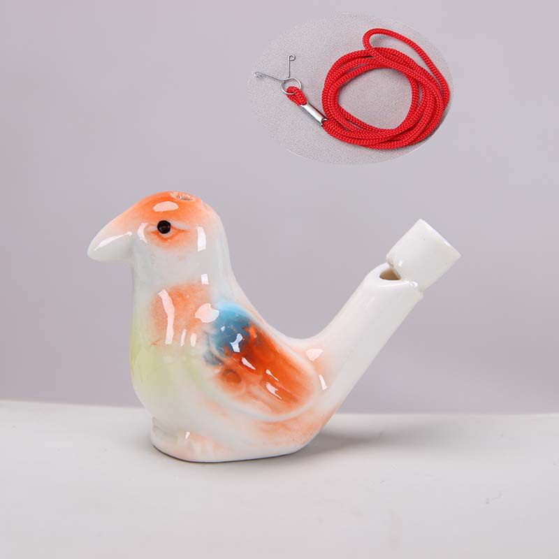 陶瓷工艺品12557水鸟口哨 儿童音乐陶笛 旅游景区热销工艺品哨子