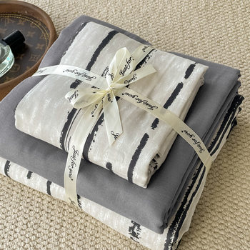 FILON VIRO Cotton Class A Four-piece Set Pure Cotton Maternal and Infant Grade Antibacterial Aerobic Double-layer Yarn Skin-friendly Fresh Printing