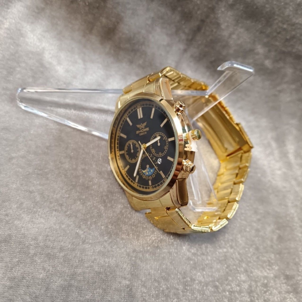 Delta Game Peripheral Saiyed Pocket Watch Polished Retro Flip Large Pocket Watch Arabic Numerals Gift