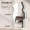 Dressing Mirror Acrylic Soft Mirror Wall-Mounted Self-Adhesive Full-Length Mirror Home Wardrobe Door Bedroom Punch-Free Fitting Mirror