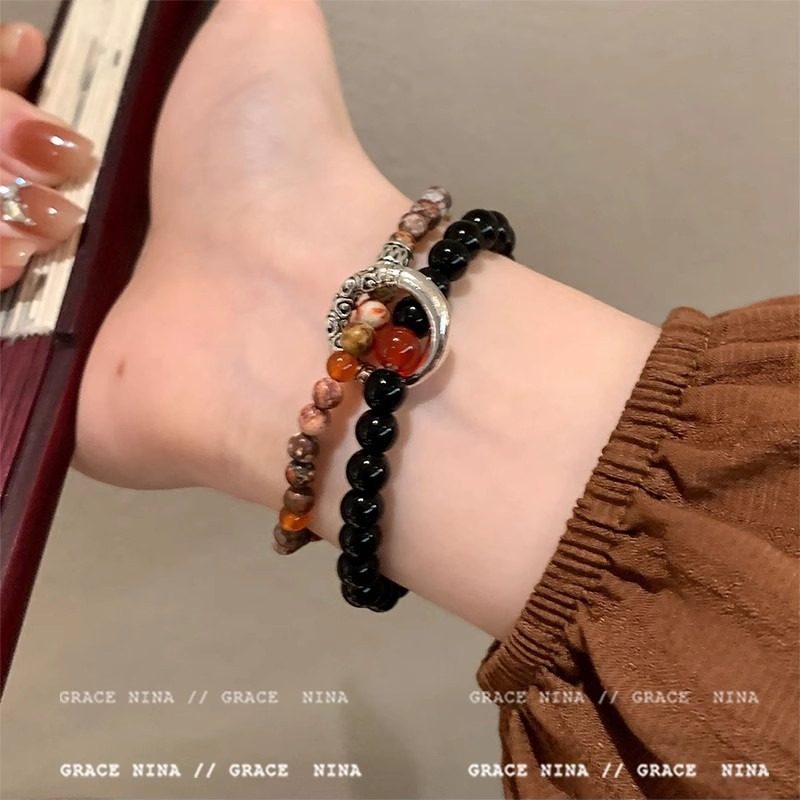 2025 Popular Pearl Bracelet for Women, Versatile and High-End, New Chinese Style Retro Bracelet, Elegant Butterfly Bracelet Wholesale
