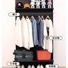 1.9 m Small Apartment Hole Board Wardrobe Open Coat Rack Household Bedroom Simple Storage Wardrobe Rack