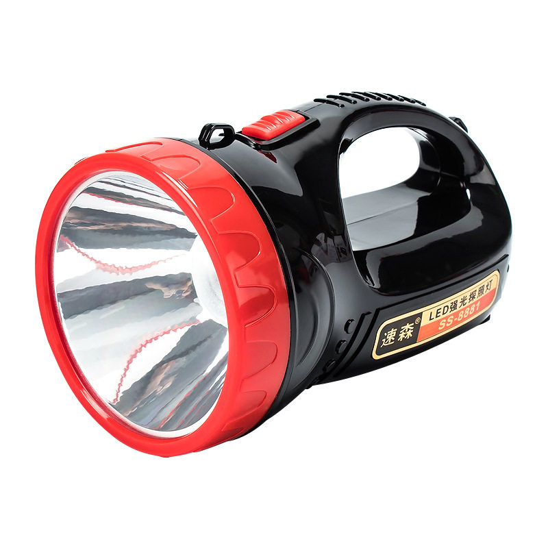 High-power led strong light rechargeable probe light portable lamp outdoor patrol fire fighting Special Forces flood control flashlight