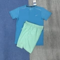 [ice silk quick dry] reflective cursor-nk set blue + light green